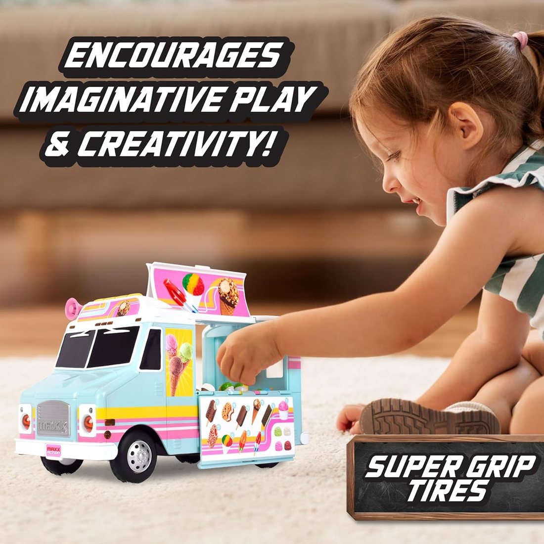 12" Ice Cream Food Truck — view 4