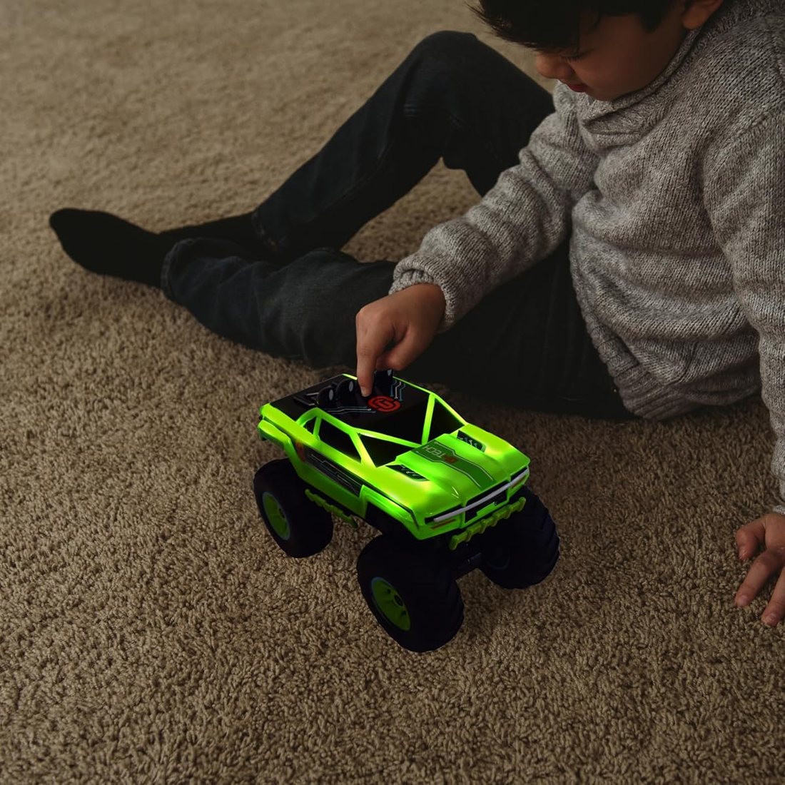 12" Motorized 'Lights & Sounds' Off-Road Monster Truck — view 3