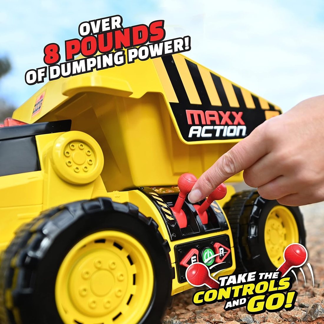 19" 2-N-1 Motorized Dig Rig — view 3