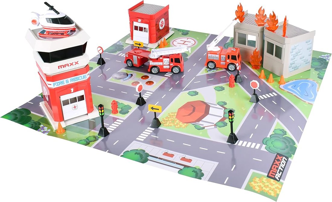 40 Piece Fire and Rescue Playset — view 2