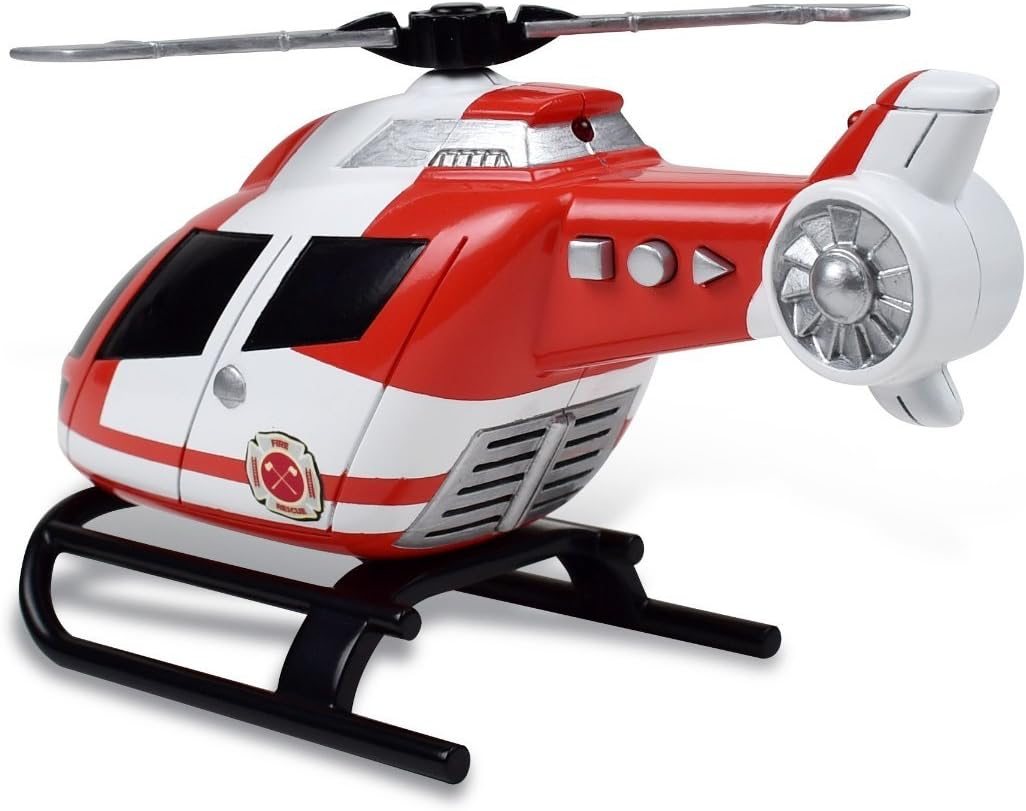 Light & Sound Rescue Vehicle Toy Helicopter — view 2