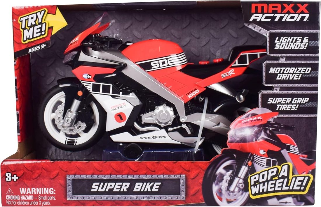 Super Bike with Wheelie Feature — view 6