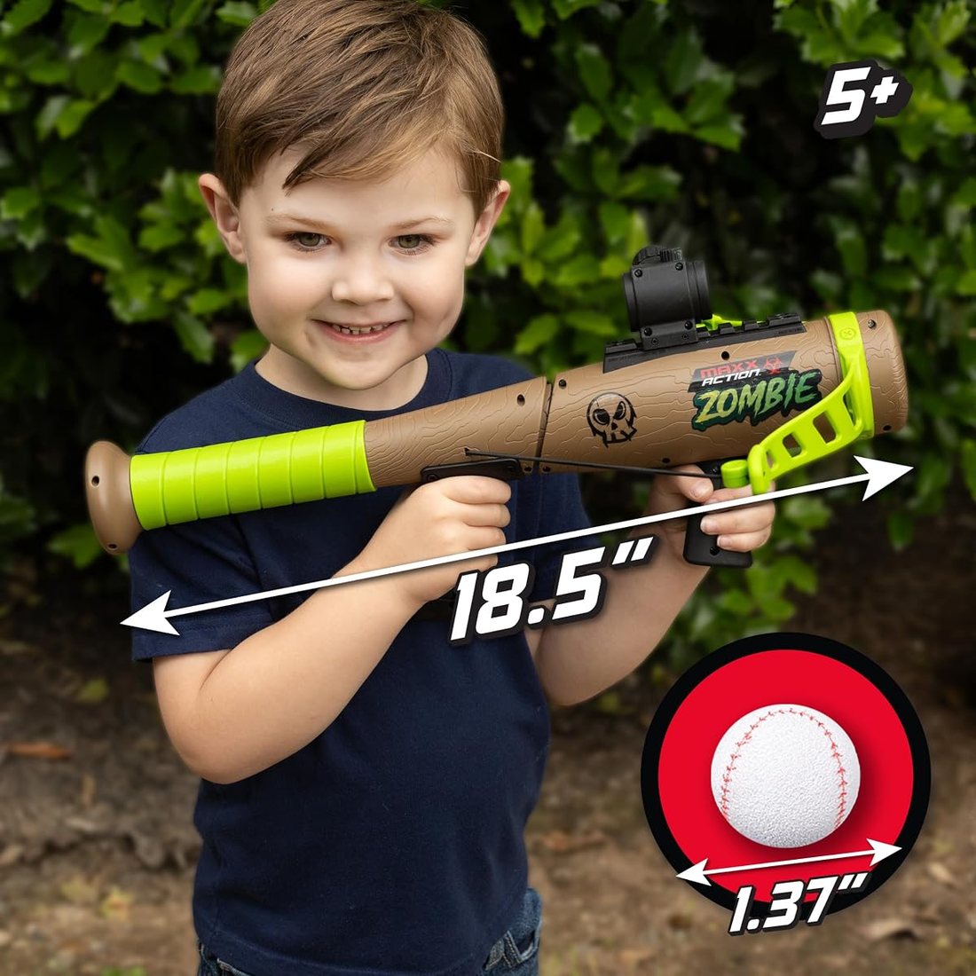 Zombie Crossbow Foam Ball Blaster for Kids — view 4
